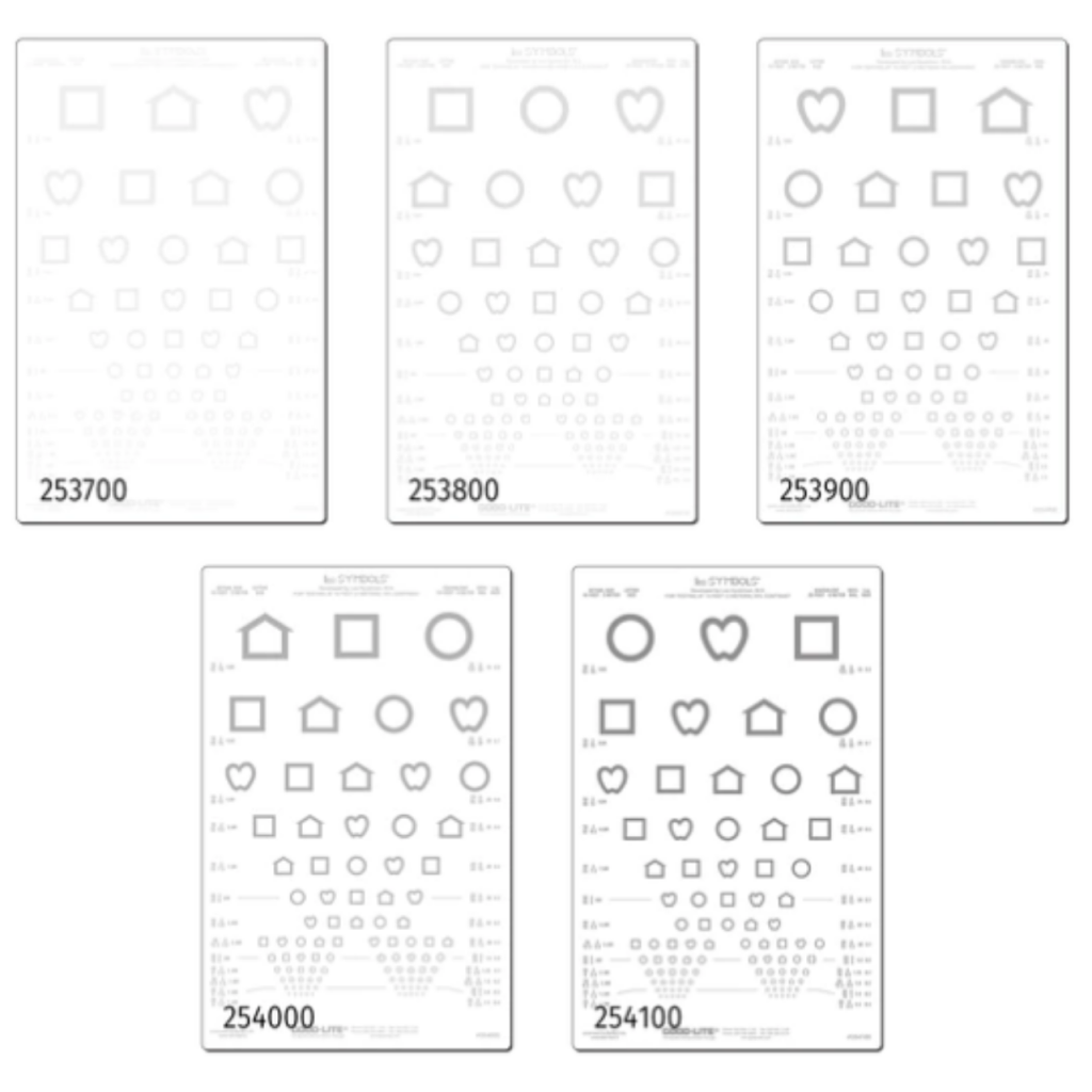 Symboles Good Lite Lea Faible contraste pour armoire lumineuse