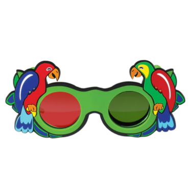 PARROT ANAGLYPH GLASSES