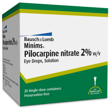 Minims Pilocarpine Nitrate