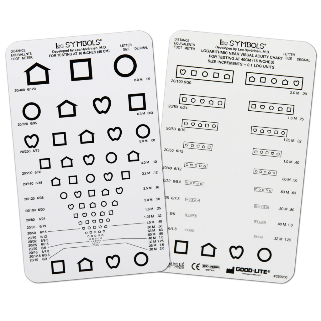 Good Lite Lea Symbols Pocket Sized Near Vision Card