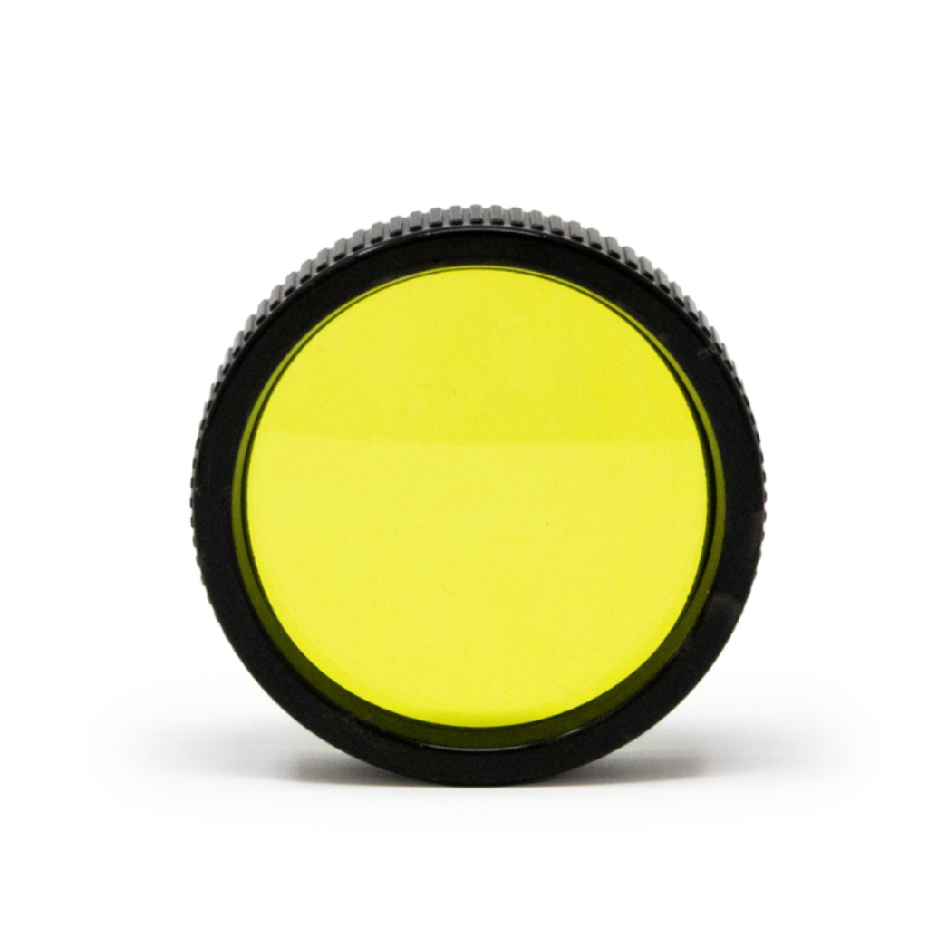 Filtre barrière pour lampe à fente jaune de Bernell